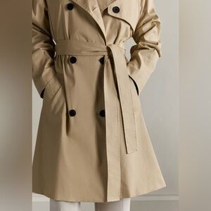 Quince Comfort Stretch Trench Coat